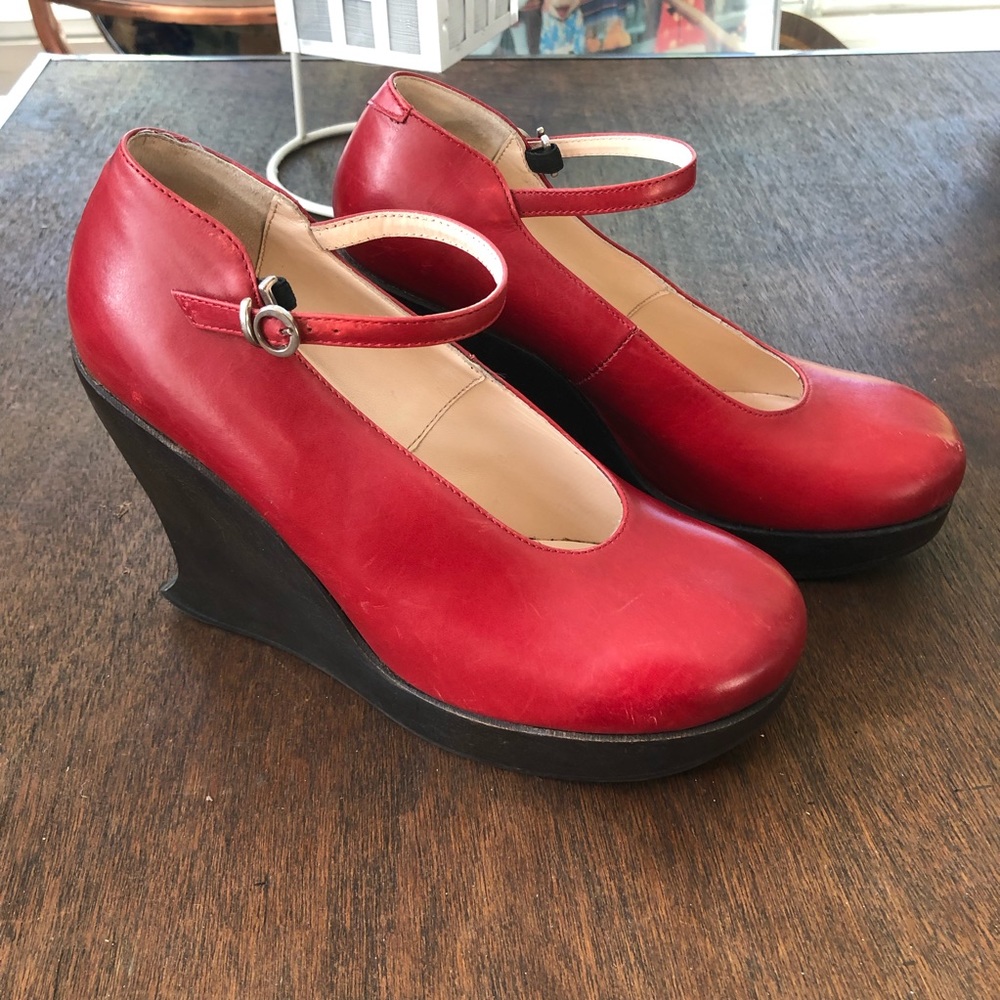 Trans-parents Mary Jane Wedges